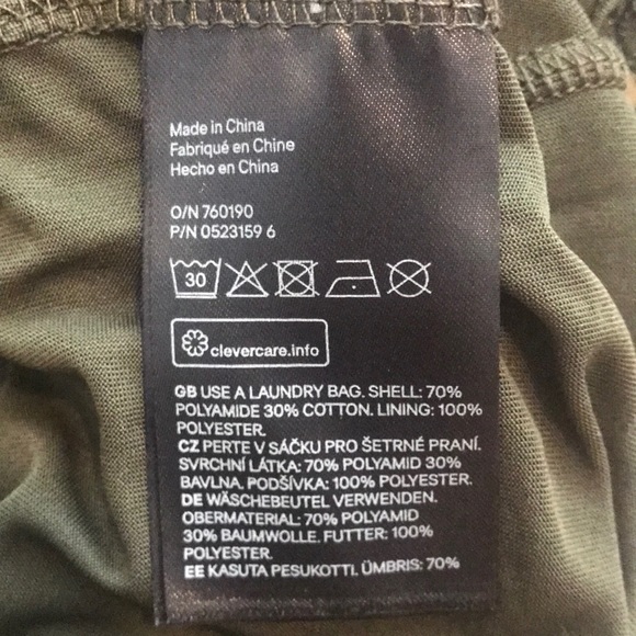 NWT Green Lace Top - Picture 6 of 8